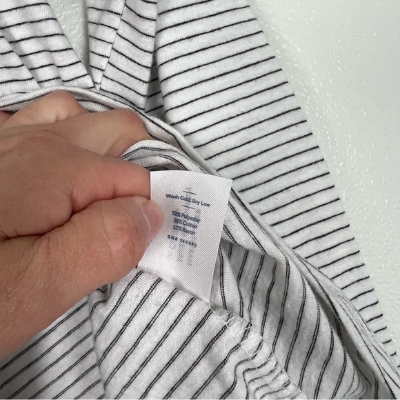 Marine Layer Striped Mock Neck Long Sleeve Sz XS - Picture 2 of 6